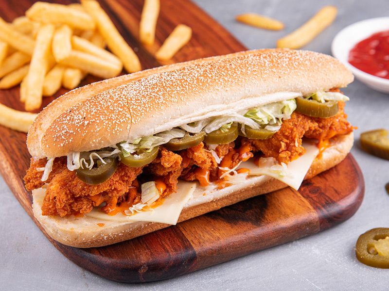 CHICKEN COMBO SANDWICH